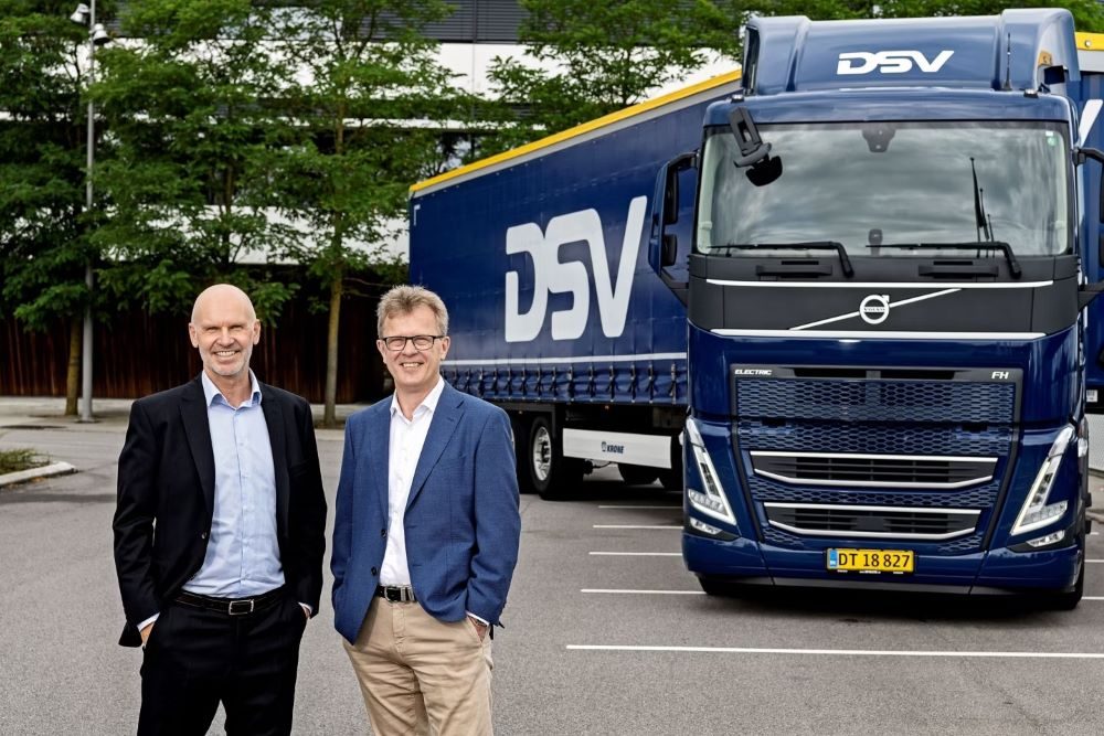 Volvo a primit o comandă de 300 de camioane electrice de la DSV