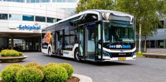 Aerportul Schiphol comandă de 52 autobuze electrice MAN