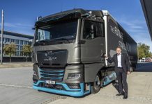 MAN livrează primul camion electric eTGX unui client