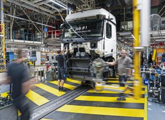 Mercedes-Benz eActros 600 a intrat în producția de serie